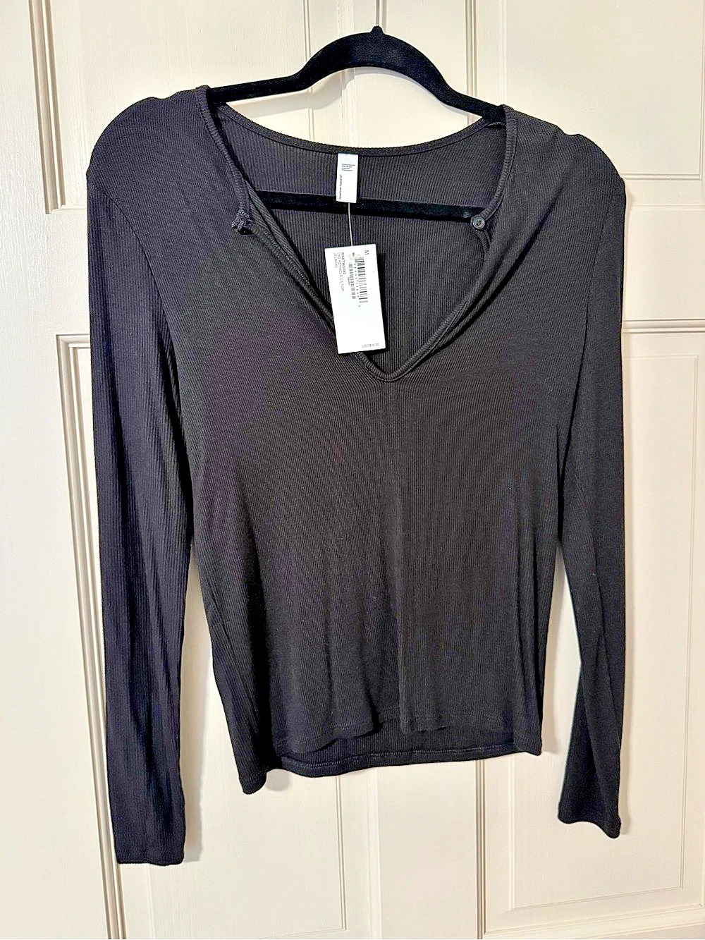 Black Long Sleeve Top